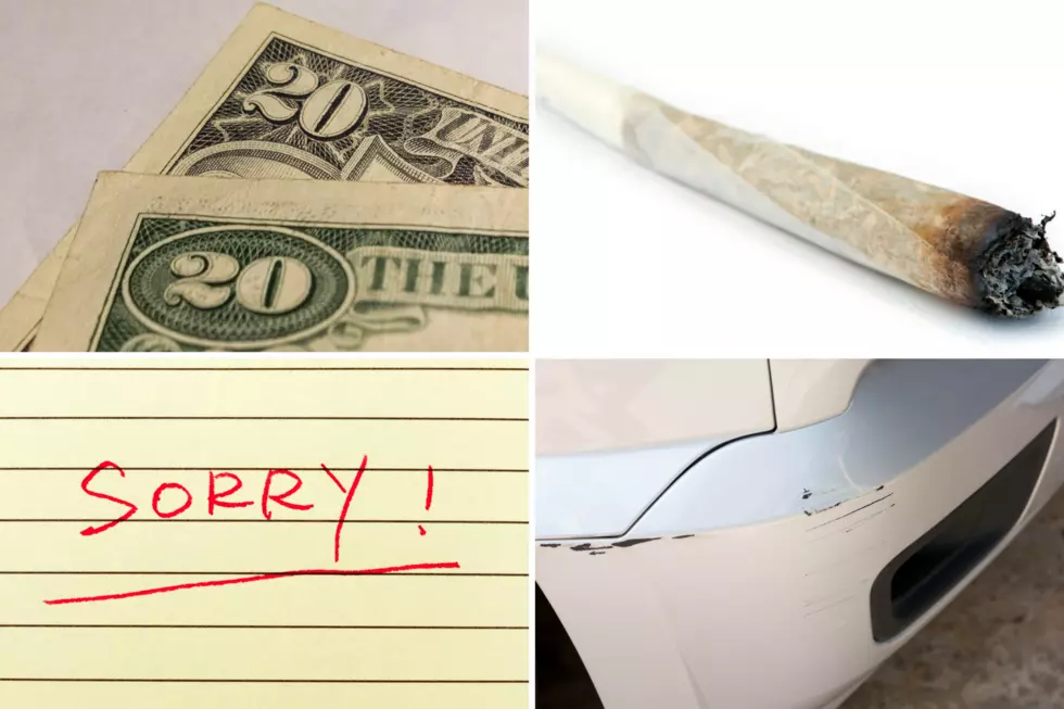 $40, Half A Joint And An Apology Note