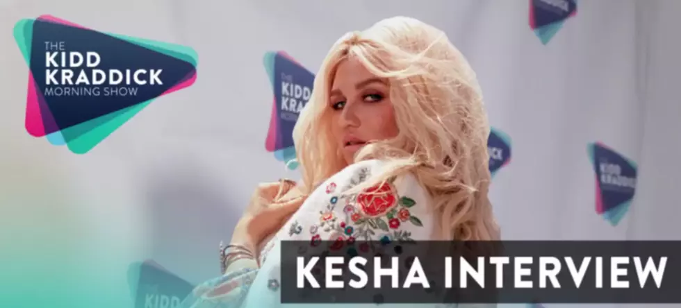 The Kidd Kraddick Morning Show Backstage With Kesha