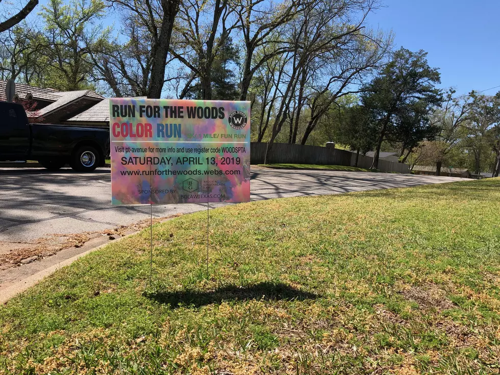 Run For the Woods April 13 in Tyler