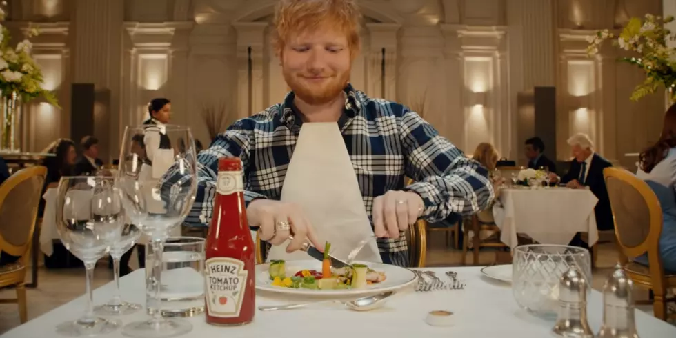 Ed Sheeran Stars In His Own Heinz Ketchup Commercial