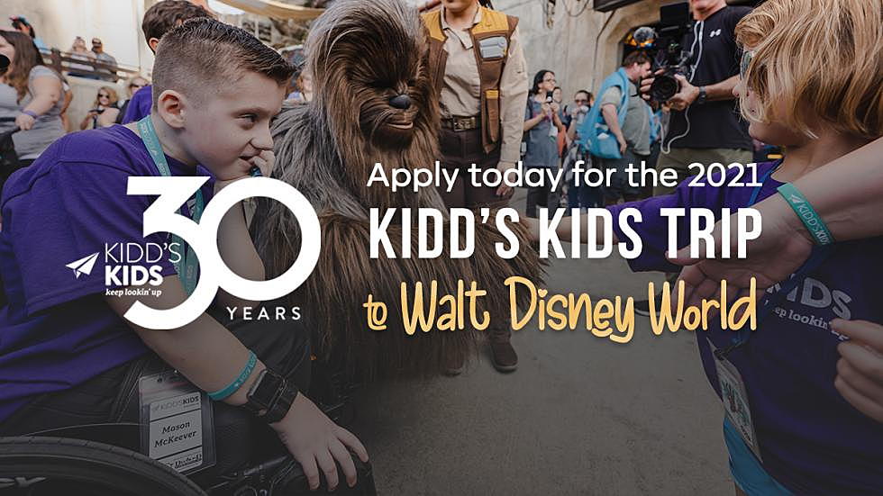 Applications Are Being Accepted For 30th Annual Kidd’s Kids Trip
