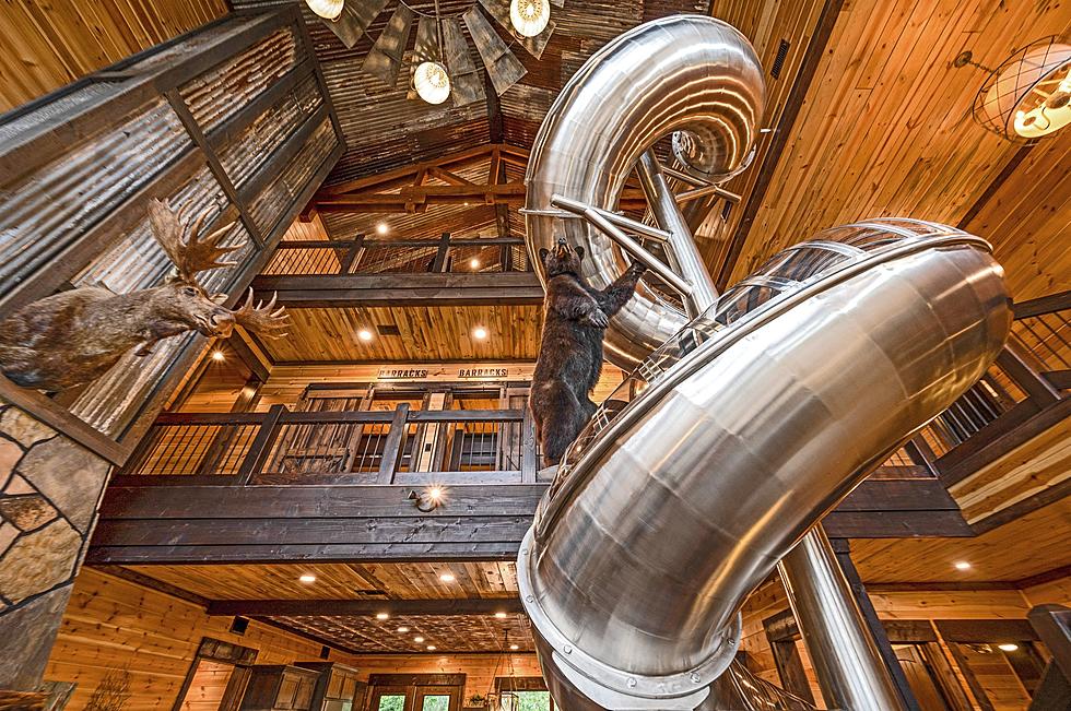 This Mega Cabin With Two Slides In Broken Bow Will Absolutely Blow Your Mind