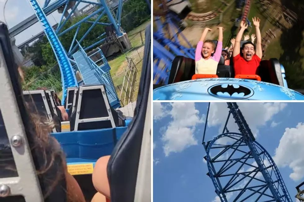 Mr. Freeze At Six Flags Has Malfunction And Riders Get Stuck