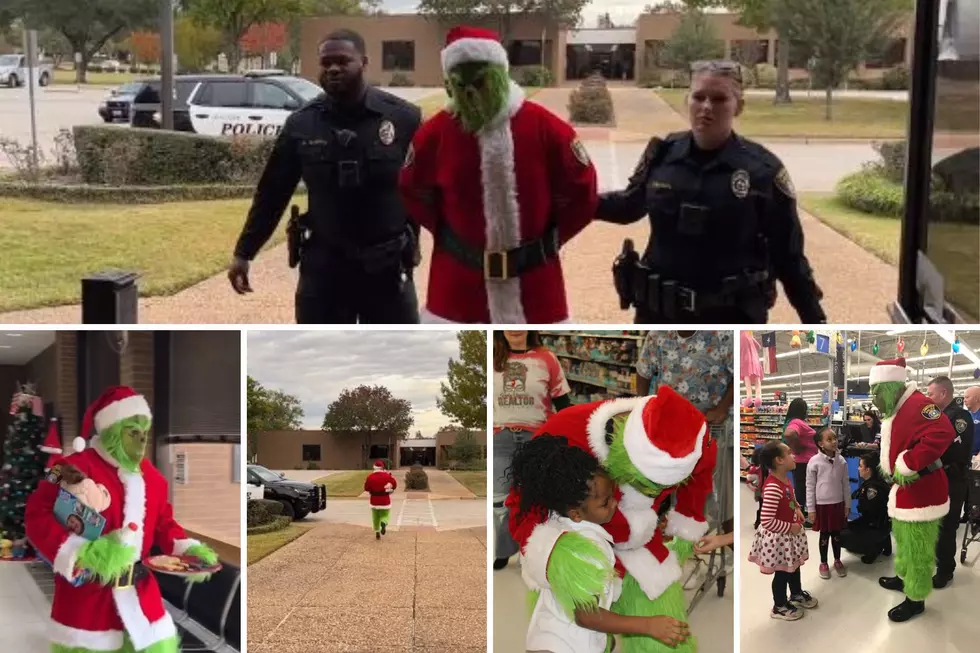 The Grinch Is In The Custody Of Longview Police Department