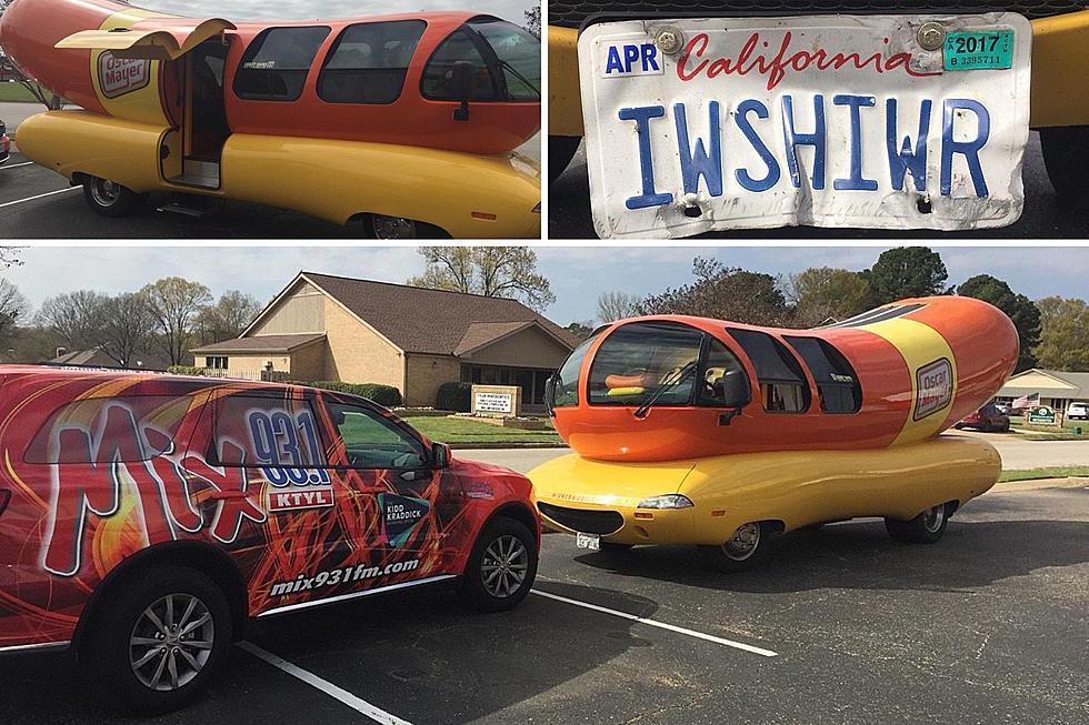 Yeah, The Wienermobile Is Rolling Through The Streets Of Tyler