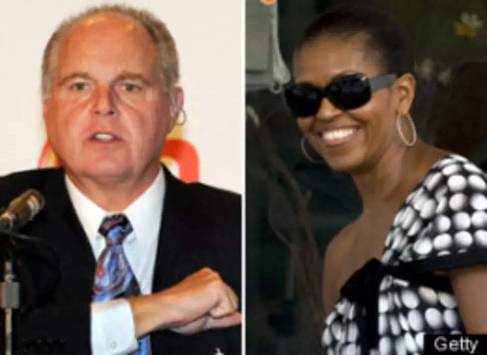 Rush Limbaugh Thinks Michelle Obama Is Fat
