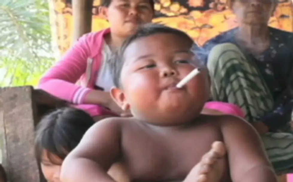 Smoking 2 Year Old Goes Into Rehab! [VIDEO]