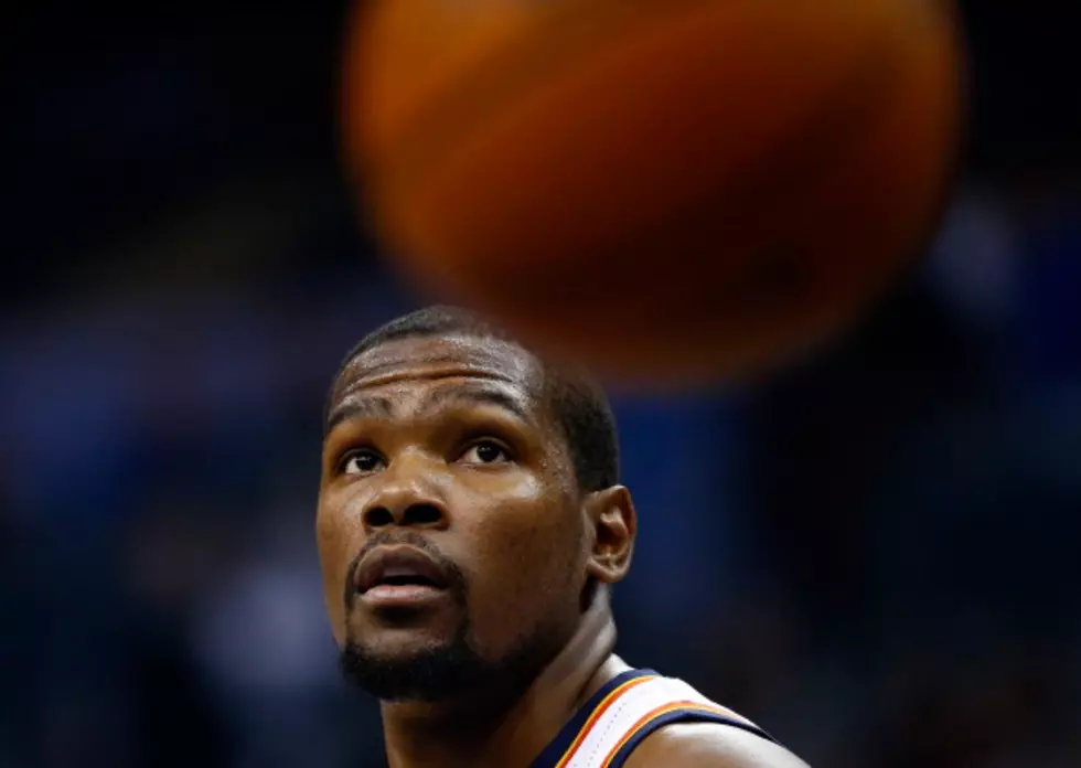 Kevin Durant Scores 41 in Thunder Win