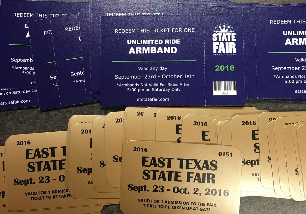 East Texas State Fair Tickets Anyone?