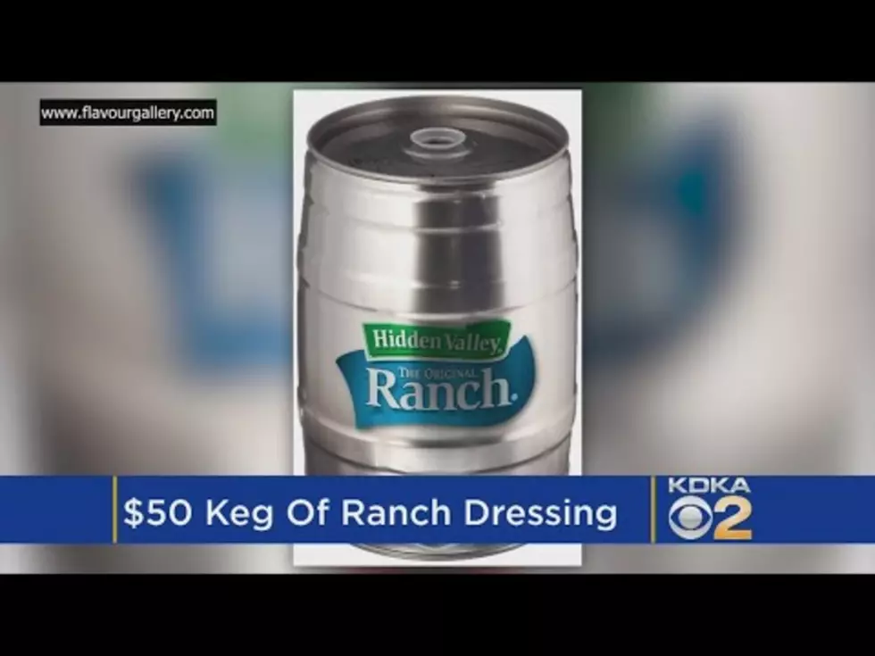 Nothing Says Happy Holidays Like a Keg of... Ranch Dressing?