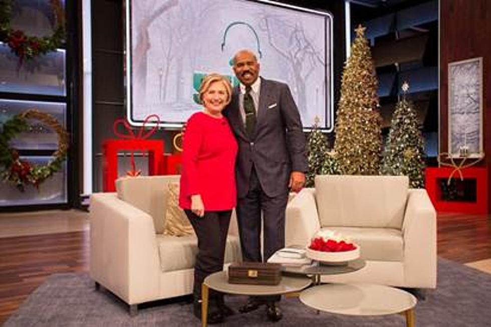 Former Secretary of State Hillary Clinton Tells Steve Harvey “What Happened” On His Talk Show