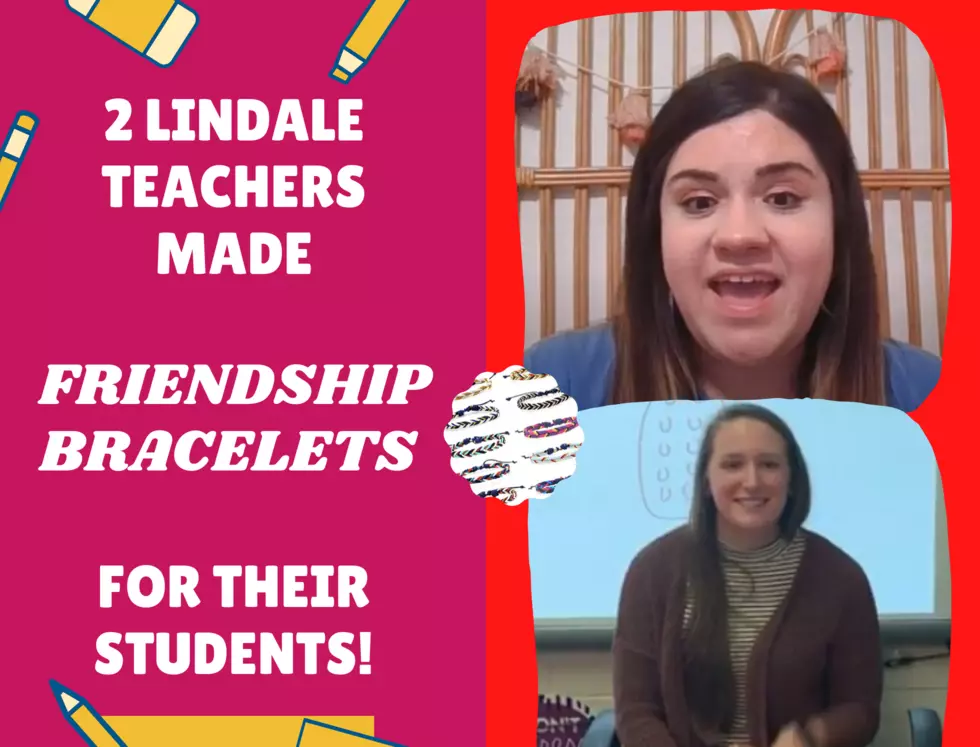 2 Lindale Teachers Made Sweet Friendship Bracelets for Students