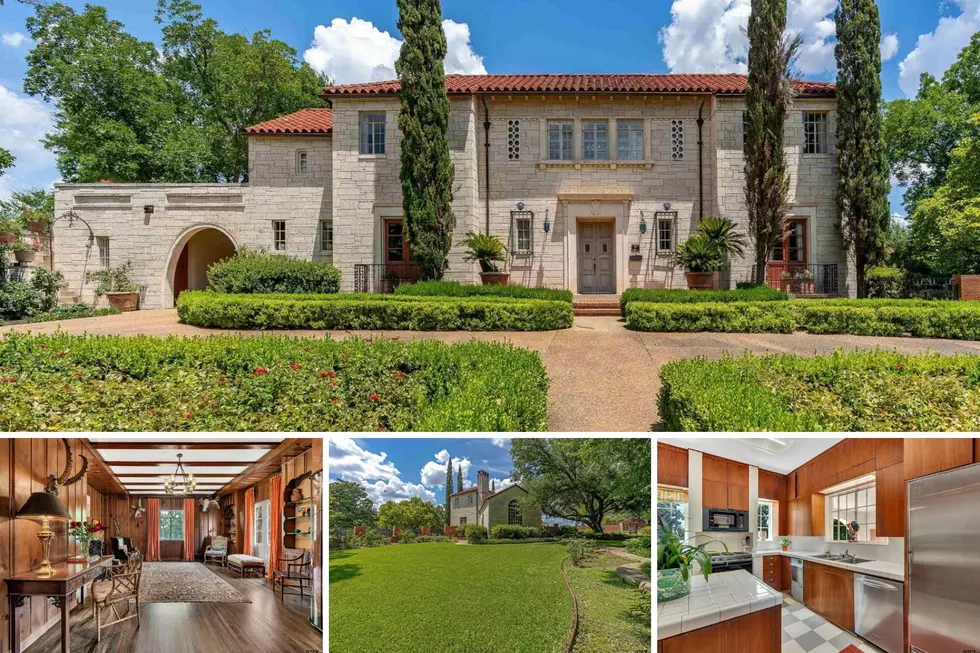 Historic 88-Year-Old Stonehurst Home For Sale In Longview, TX