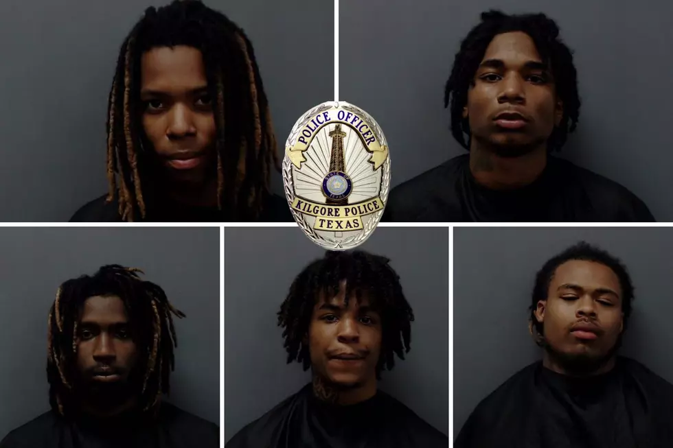 Kilgore Cops Arrest 5 From Michigan On Organized Theft Charges