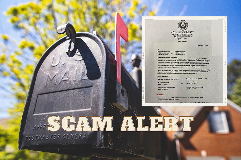Beware Of Scam Letters Being Sent In Smith County, TX