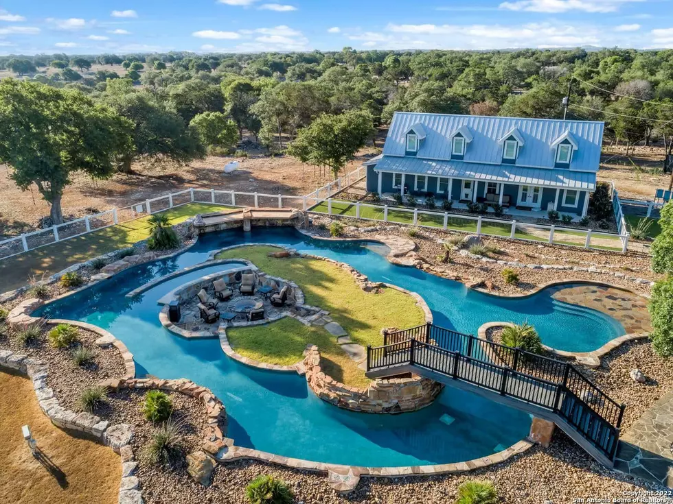 Texas Ranch For Sale Has Fabulous Private Lazy River In The Backyard