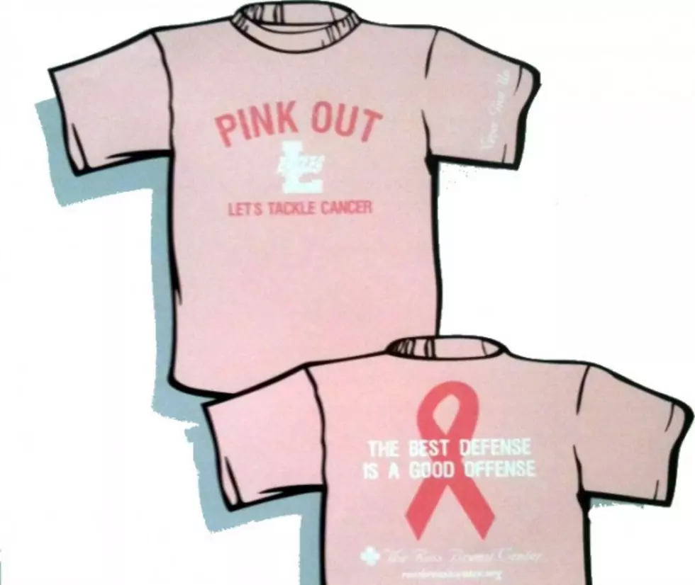 Local High School Football Teams Support Breast Cancer Awareness