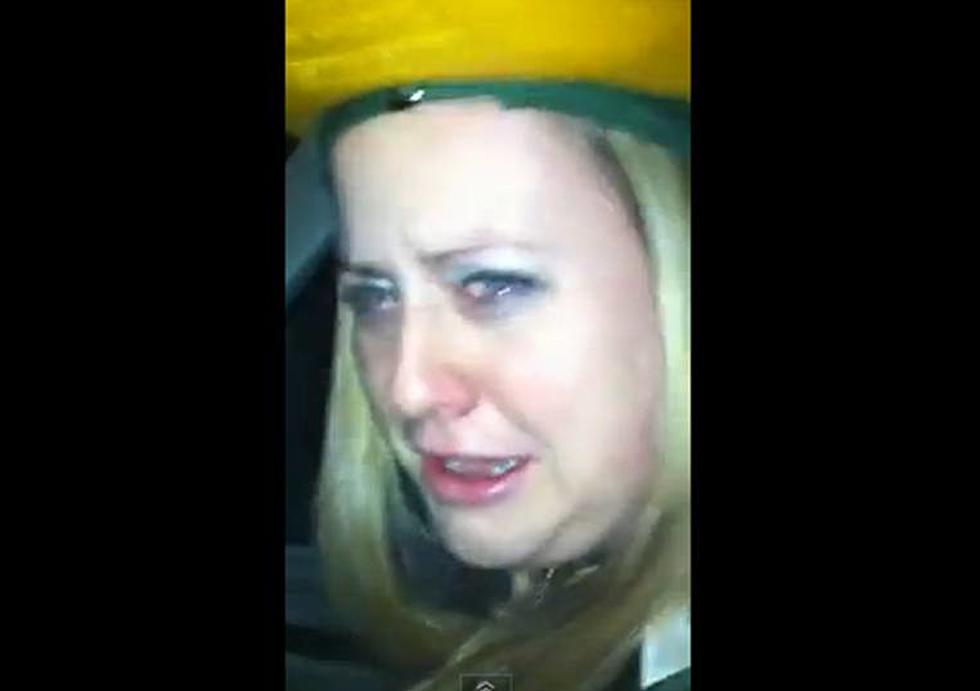 Drunk Fan Gets Emotional Over the Packers Loss [VIDEO]