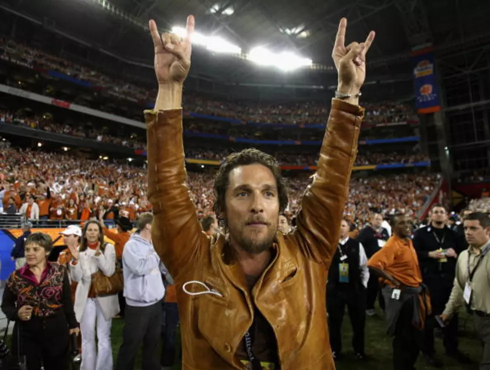 Attend a Texas Longhorns Game with Matthew McConaughey