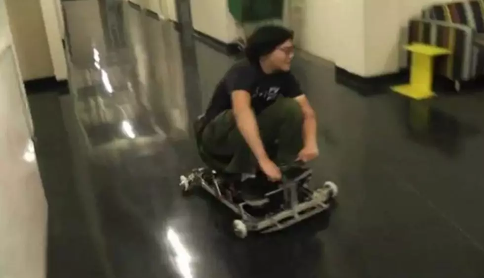M.I.T. Grad Student Invents a Real Mario Kart [VIDEO]