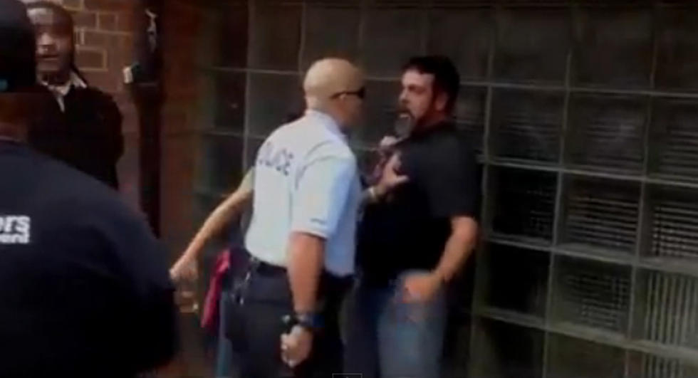 Drunk Guy Slaps Cop &#8230; Beating Commences [NSFW VIDEO]