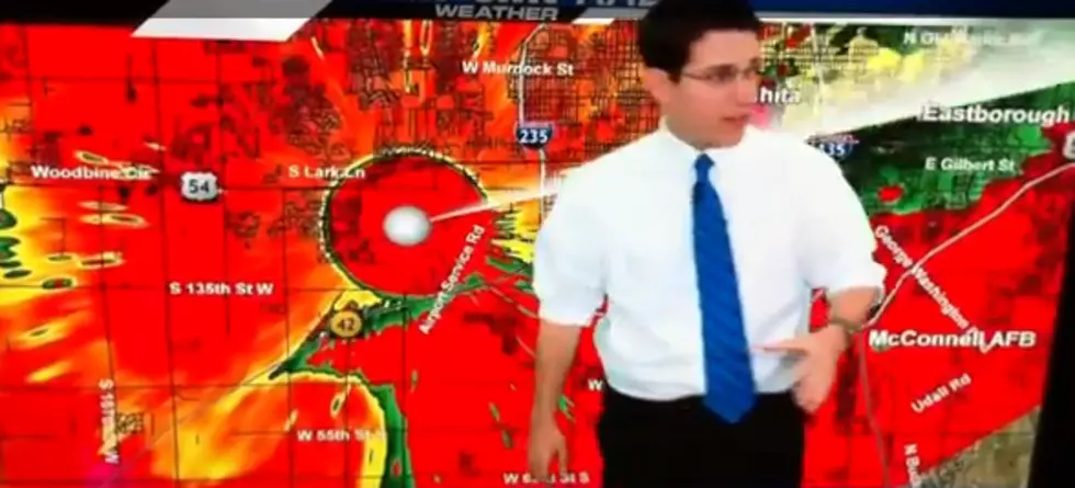 News Crew Forced to Take Shelter From Massive Tornado on Live Television [VIDEO]