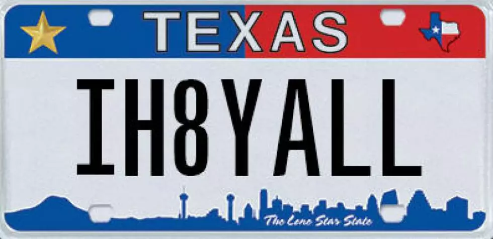 Rejected Texas License Plates Since January 2016