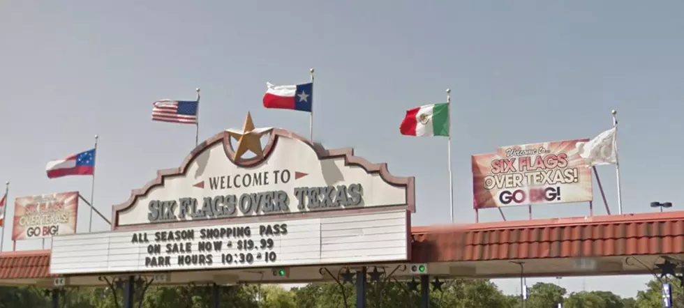 Six Flags Over Texas Changes Flags