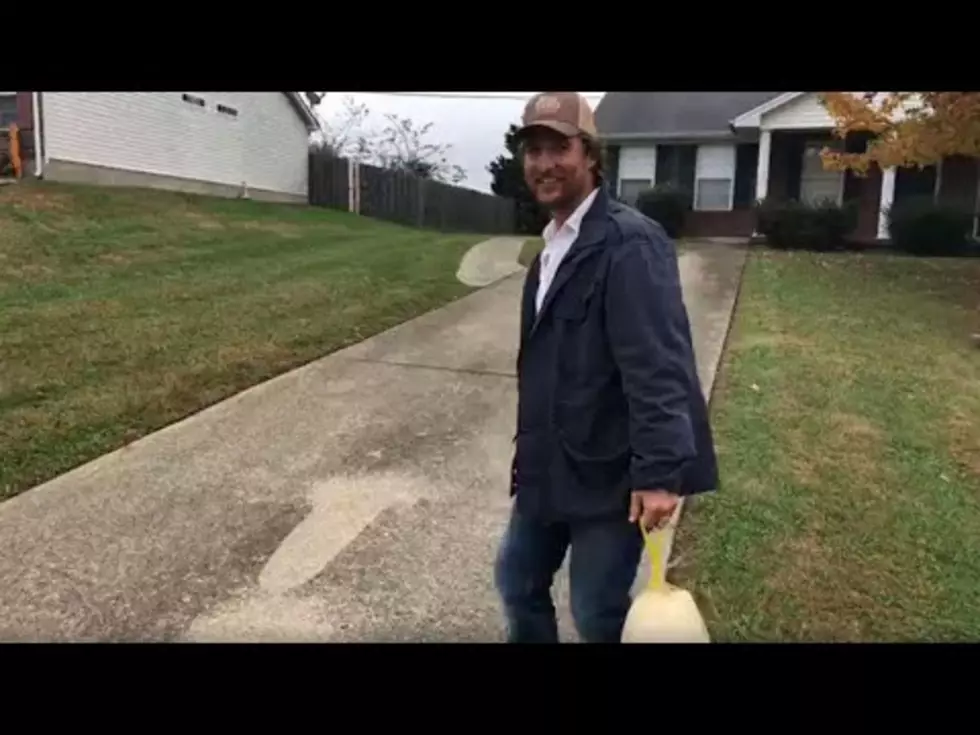Why Matthew McConaughey Delivered 4,500 Turkeys in Kentucky