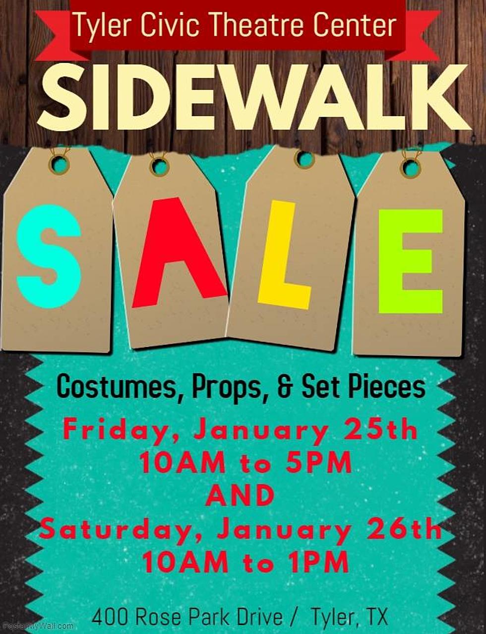 The Tyler Civic Theatre Is Hosting A ‘Sidewalk Sale’