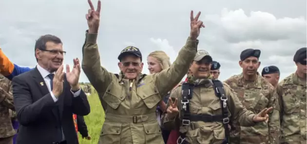 97-year-old Vet and D-Day Survivor Jumps Into Normandy&#8230;Again