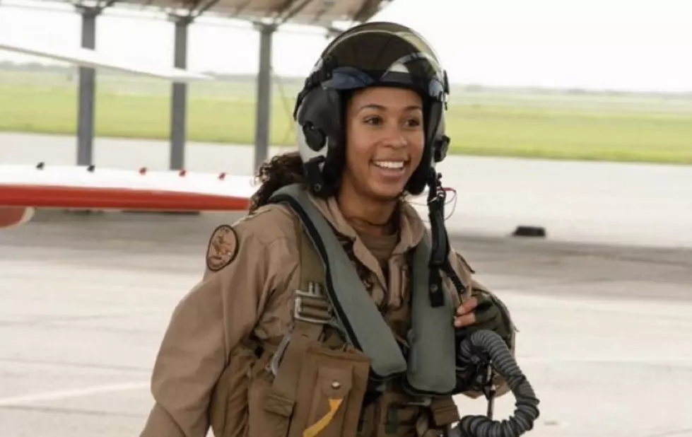 First Black Female Fighter Pilot In Navy Receives Her “Wings Of Gold”