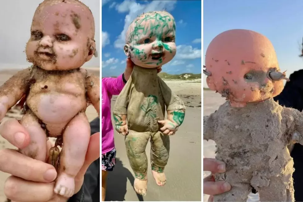 [PHOTOS]: WTH! Why Are These Scary Dolls Washing Up on Texas Beaches?