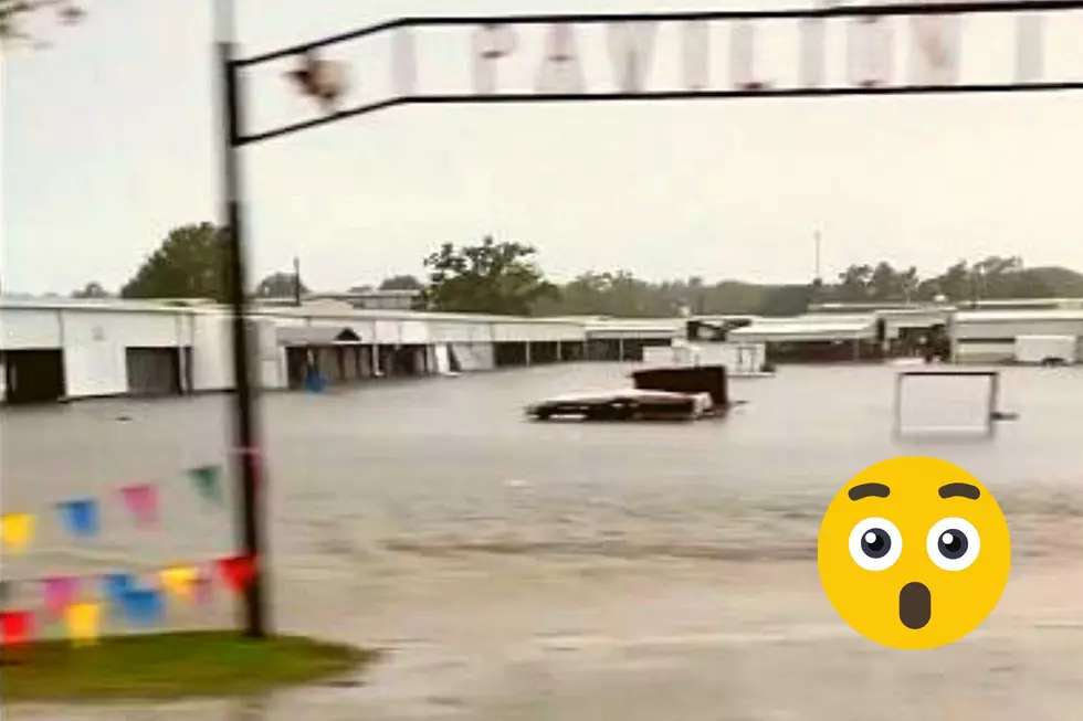 Man Shares Video of Flooded First Monday Trade Days Area in Canton, TX