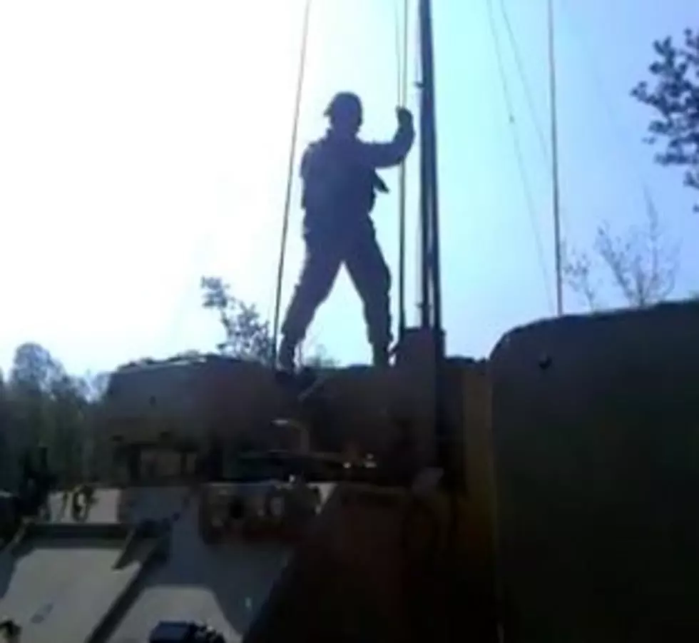 Soldier Dances The “Carlton” On A Tank [VIDEO]