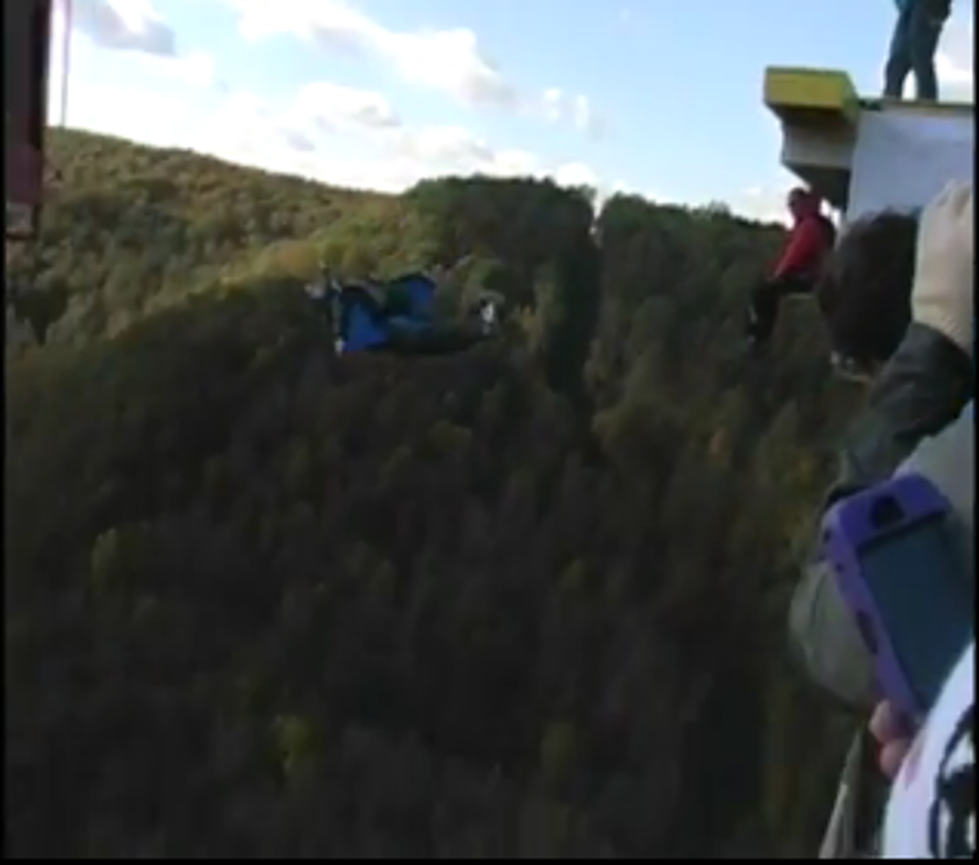 A Base Jumper’s Survives a 876-Foot Belly Flop Into a River [VIDEO]