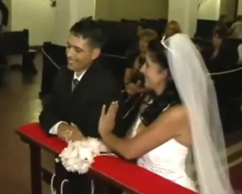 A Guy Pukes While He’s Kneeling at the Altar at His Own Wedding! [VIDEO]