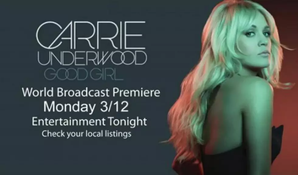 Carrie Underwood Premieres her &#8220;Good Girl&#8221; Video on Entertainment Tonight, Tonight [VIDEO]