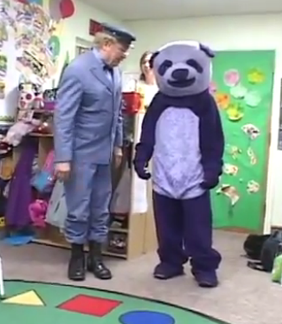 Purple Panda Fails and Scares an Entire Day Care Into Tears [VIDEO]