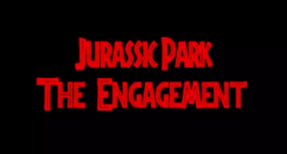 Jurrassic Park Proposal? Two Nerds are in Love [VIDEO]