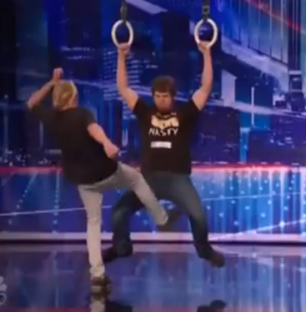 “America’s Got Talent” Star Breaks Some Bones and Poops His Pants in a New Stunt Gone Wrong [VIDEO]