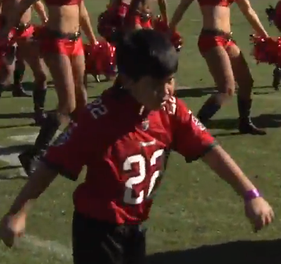 Tampa Bay’s Youngest Cheerleader Nails It at 10 Years Old [VIDEO]