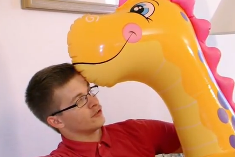 My Strange Addiction: I REALLY Love My Inflatable Animals [VIDEO]
