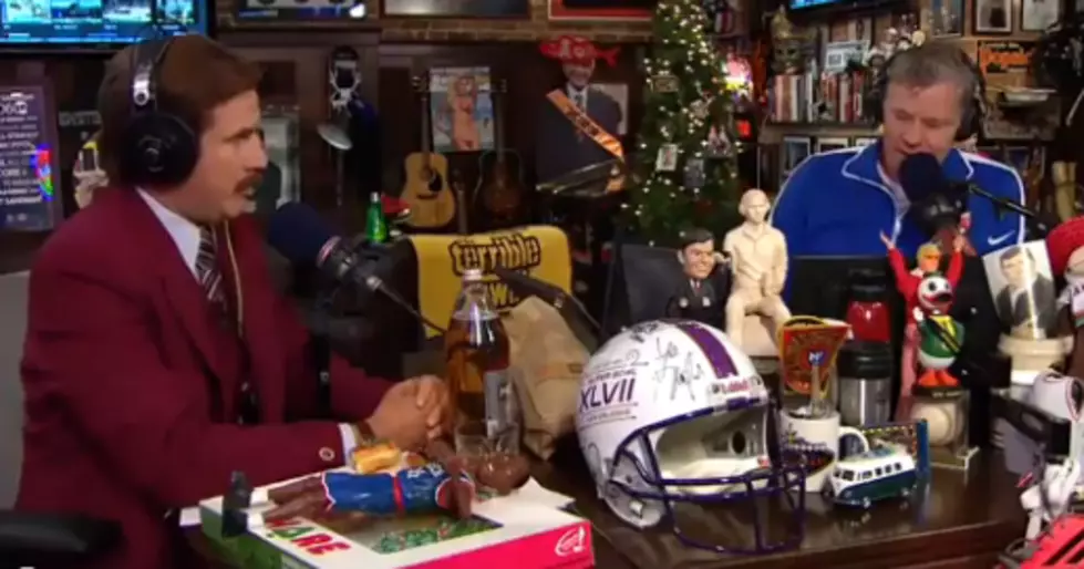 Ron Burgundy Takes On and Over The Dan Patrick Show [VIDEO]