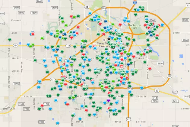 See How Much Crime Lubbock Has in a Month