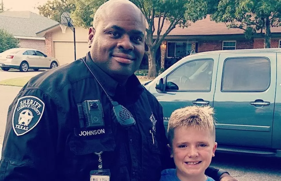 Lubbock Boy Has Run-In With The Law & It Ends in the Sweetest Way Possible