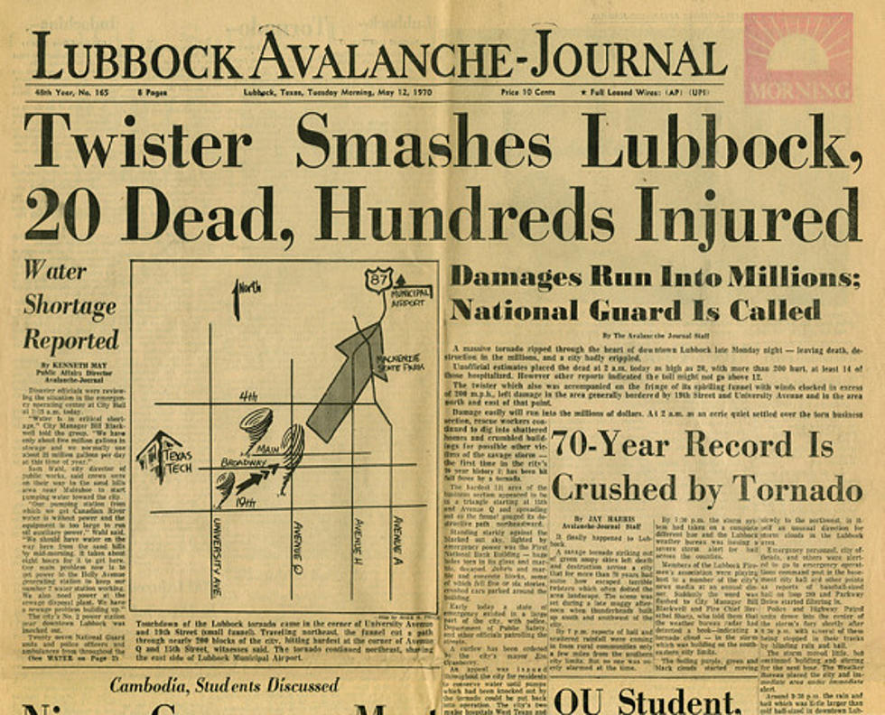 48 Years Ago: The Lubbock Tornado 