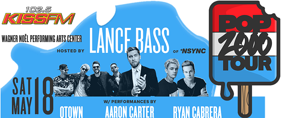 Pop 2000 Tour ft. NSYNC’s Lance Bass Is Coming to Midland & 102.5 Kiss FM Has Your Shot to Be There