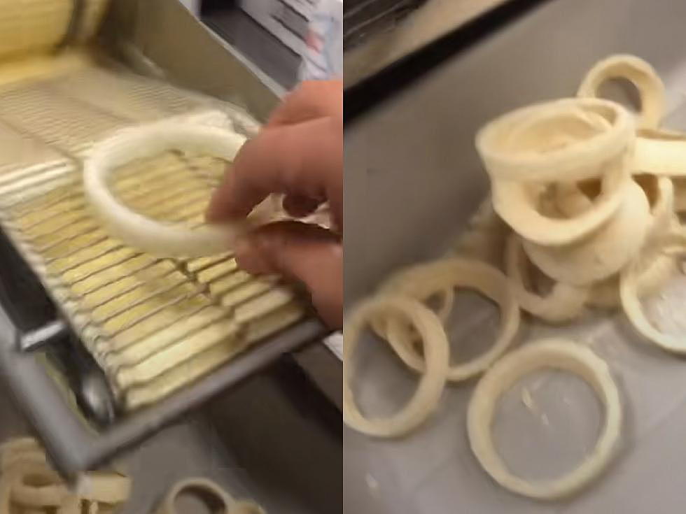 Sonic Employee Shows Cool Way They Make Their Onion Rings