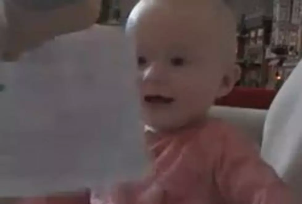 Here’s a Baby Laughing Because His Dad Ripped Up a Rejection Letter [VIDEO]
